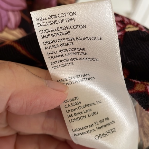 Anthropologie Pilcro corduroy mini dress XXS - Picture 8 of 11